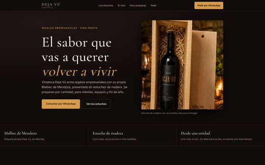 Vinoteca D&eacute;j&agrave; Vu